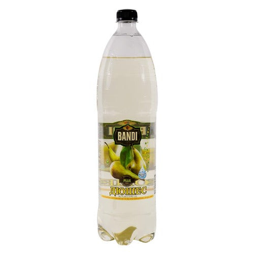 BANDI FOODS PEAR CARBONATED SOFT DRINK 1.5L