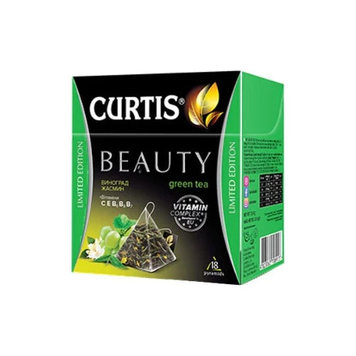 CURTIS BEAUTY GREEN TEA 15 PYRAMIDS