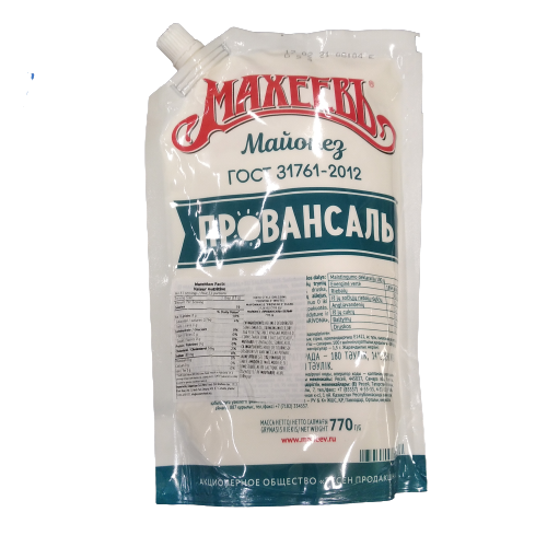 SAUCE FAÇON MAYONNAISE PROVENCE BLANCHE MAHEEV 770ML