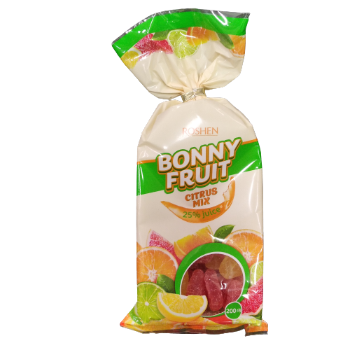 ROSHEN BONNY FRUIT AGRUMES MÉLANGÉS CONFITURE 200GR
