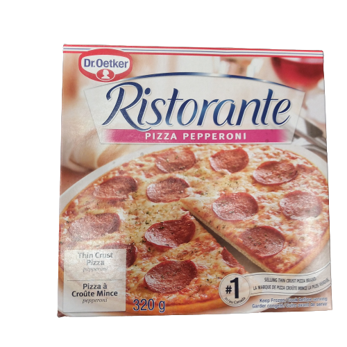 DR.OETKER RISTORANTE PIZZA PEPPERONI 320G — Epicure Market