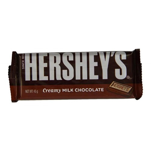 HERSHEY'S MILK CHOCOLATE BAR 45G