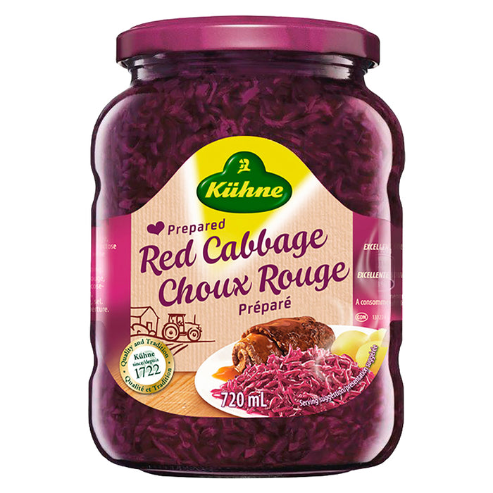 KUHNE PREPARED RED CABBAGE 680ML