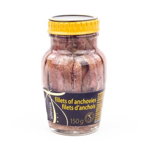 ALLESSIA  FILLET OF ANCHOVIES 150G