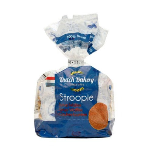 DUTCH BAKERY STROOPIE SYRUP WAFERS 100% BUTTER 252G