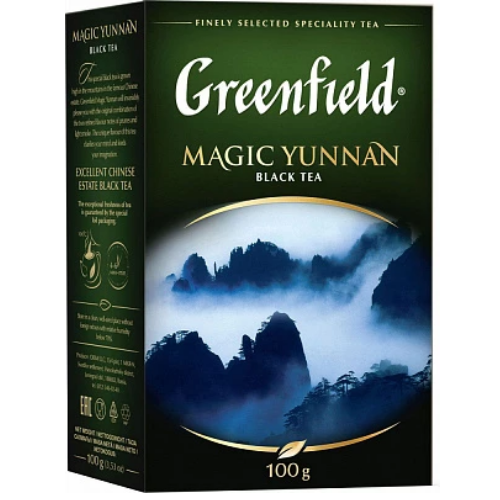 GREENFIELD MAGIC YUNNAN BLACK TEA 100G