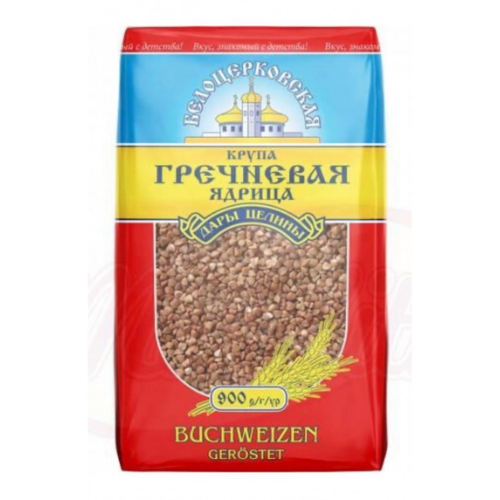 BELOTSERKOVSKAYA WHOLE GRAIN BUCKWHEAT 900G