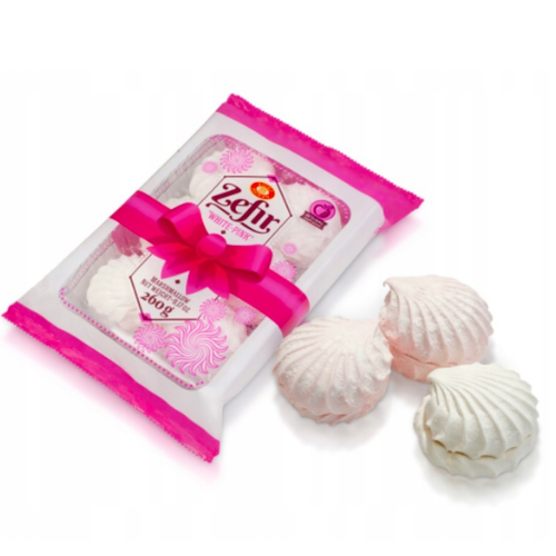 BISCUIT CHOCOLATE MARSHMALLOW ZEFIR WHITE PINK 260G