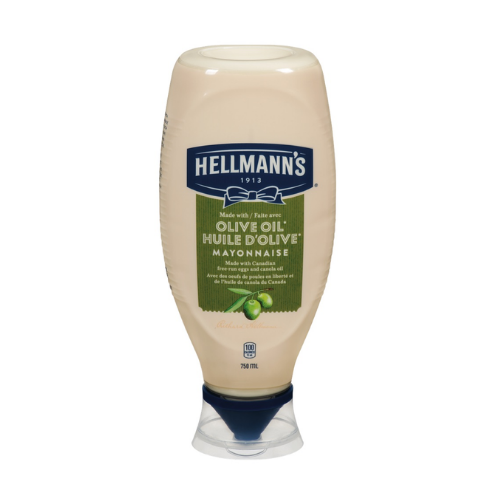 HELLMANN'S OLIVE OIL MAYONNAISE 750ML