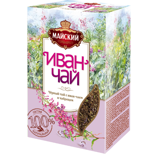 MAYSKIY IVAN BLACK TEA WITH FIREWEED AND THYME 75G