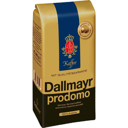 DALLMAYR PRODOMO 100% ARABICA WHOLE BEAN COFFEE 500G