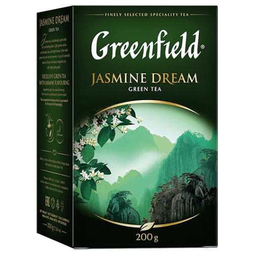 GREENFIELD JASMINE DREAM GREEN TEA 200G