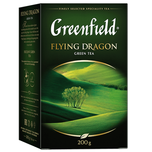 GREENFIELD GREEN TEA FLYING DRAGON 200G