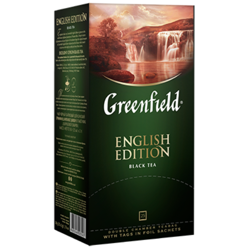 GREENFIELD ENGLISH EDITION 25 BAGS