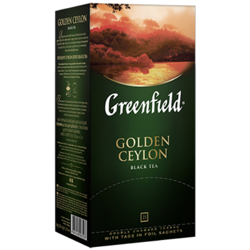 GREENFIELD TEA GOLDEN CEYLON 25 BAGS