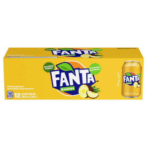 FANTA PINEAPPLE 12×355ML — Epicure Market