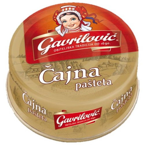 PÂTÉ DE FOIE DE PORC GAVRILOVIC TEA TIME 100G
