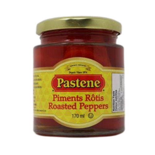PASTENE ROASTED RED PEPPERS 170ML