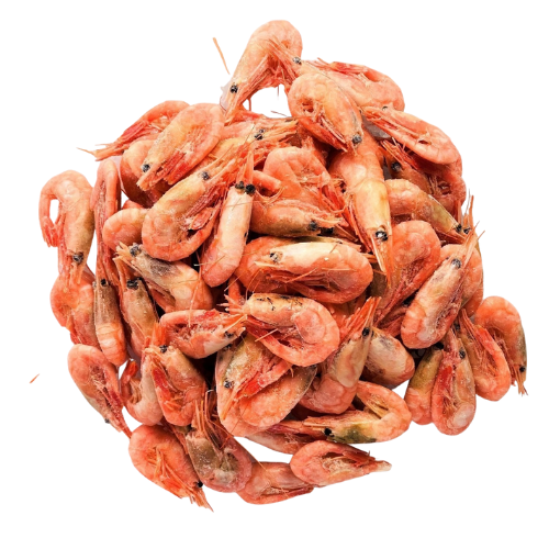 COOKED SHRIMP SKIN ON TAIL ON SOLD BY WEIGHT (414)