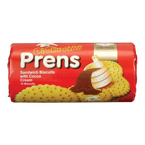 EUROTRADE PRENS SANDWICH BISCUITS WITH COCOA AND HAZELNUT CREAM 300G