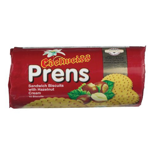 EUROTRADE PRENS SANDWICH BISCUITS WITH HAZELNUT & COCOA CREAM 300G