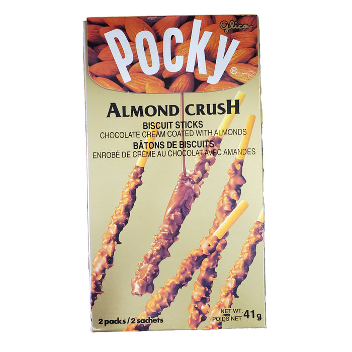 POCKY 41G COOKIES BISCUIT STICKS CHOCOLATE CREAM WITH ALMOND