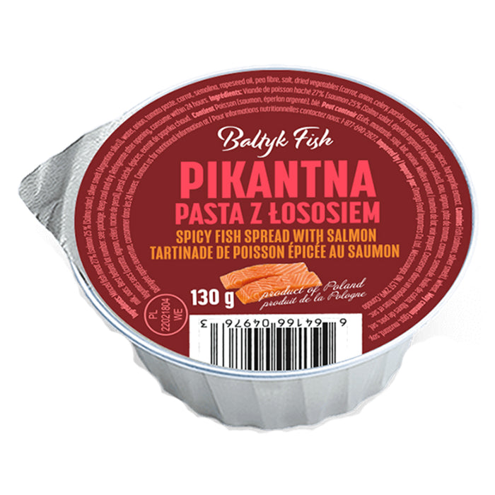 BALTYK FISH SPICY FISH SPREAD WITH SALMON  130G