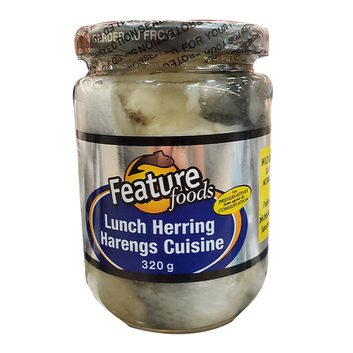 FEATURE FOODS 320G  LUNCH HERRING