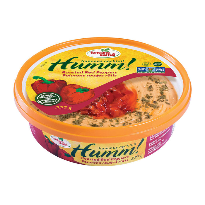 FONTAINE SANTÉ HUMM 227G  ROASTED RED PEPPERS