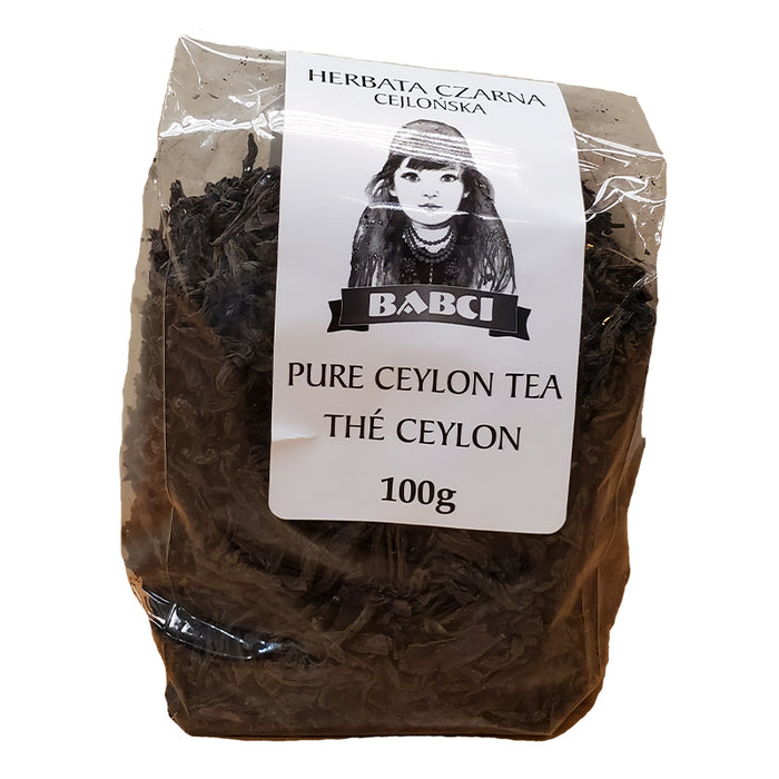 BABCI PURE CEYLON BLACK TEA 100G