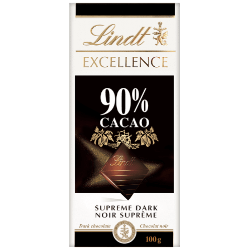 LINDT EXCELLENCE 90 CACAO 100G