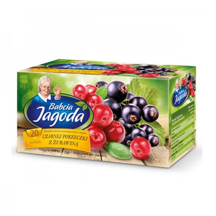 BABCIA JAGODA BLACKBERRY AND CRANBERRY TEA 40G