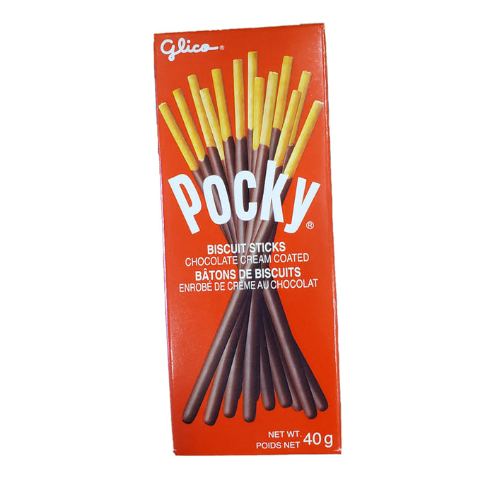 POCKY 40G COOKIES BISCUIT STICKS CHOCOLATE CREAM COATED