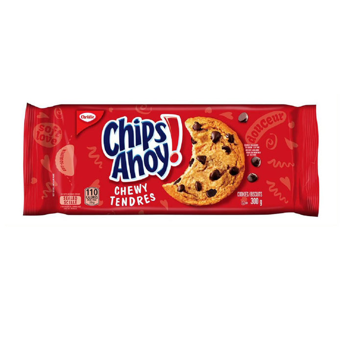 CHIPS AHOY BISCUITS 300G COOKIES CHEWY TENDER CHOCOLATE CHIPS COOKIES