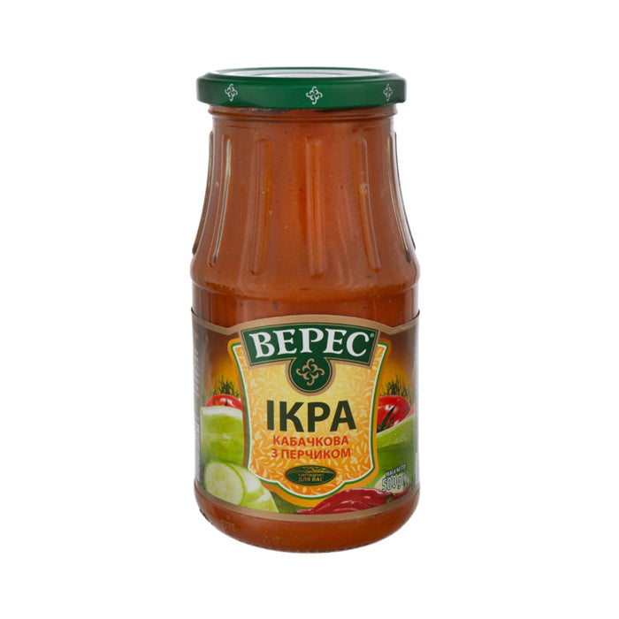 VERES ZUCCHINI SPREAD WITH HOT PEPPER 500G