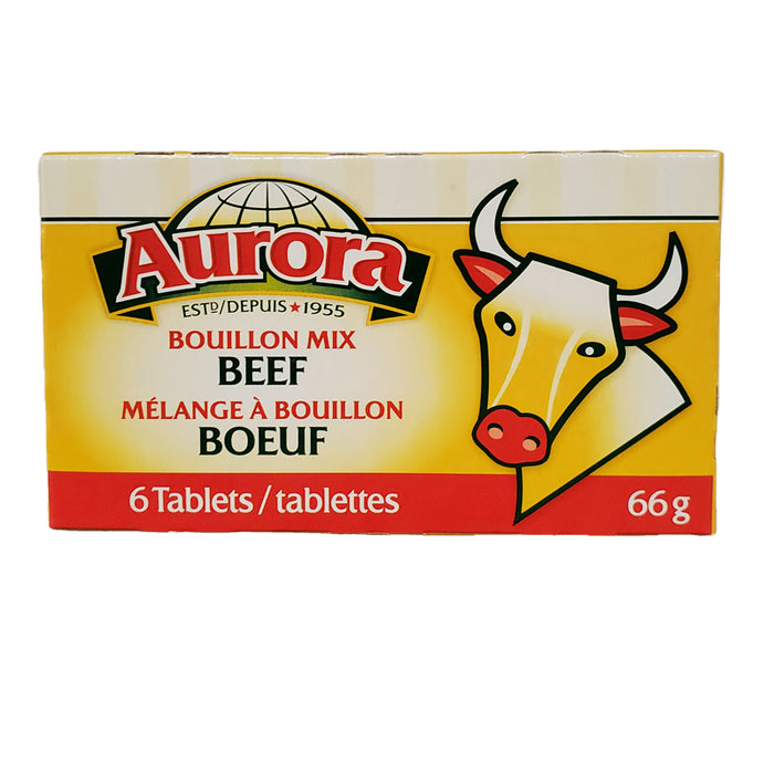 AURORA DRY BOUILLON BEEF 66G