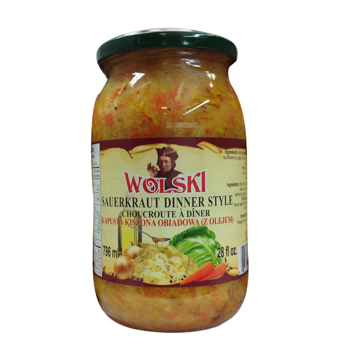 WOLSKI DINNER STYLE SAUERKRAUT 796ML