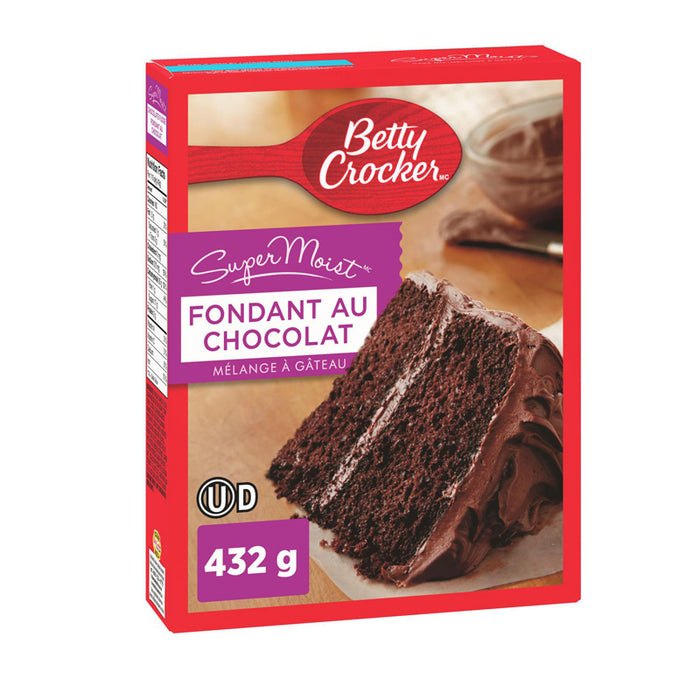 BETTY CROCKER 432G  CHOCOLATE FUDGE CAKE MIX