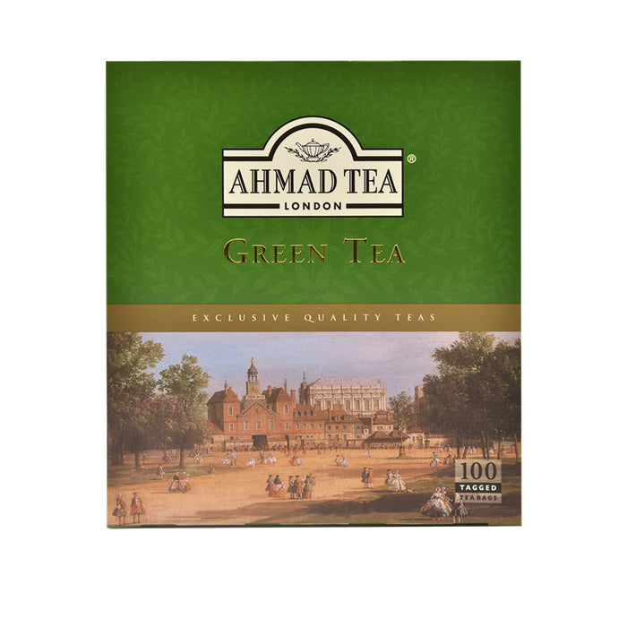 AHMAD TEA GREEN TEA 100X2G