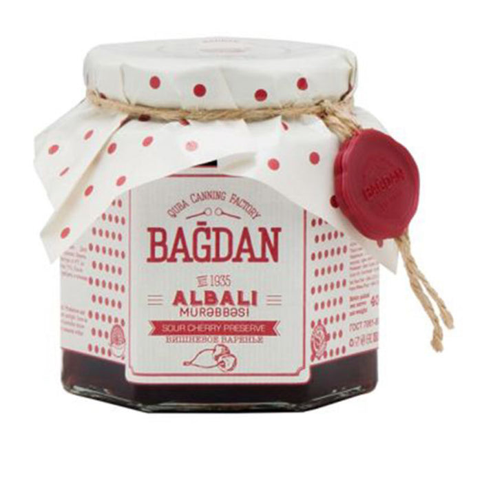 BAGDAN PRESERVE 314G SOUR CHERRY PRESERVE
