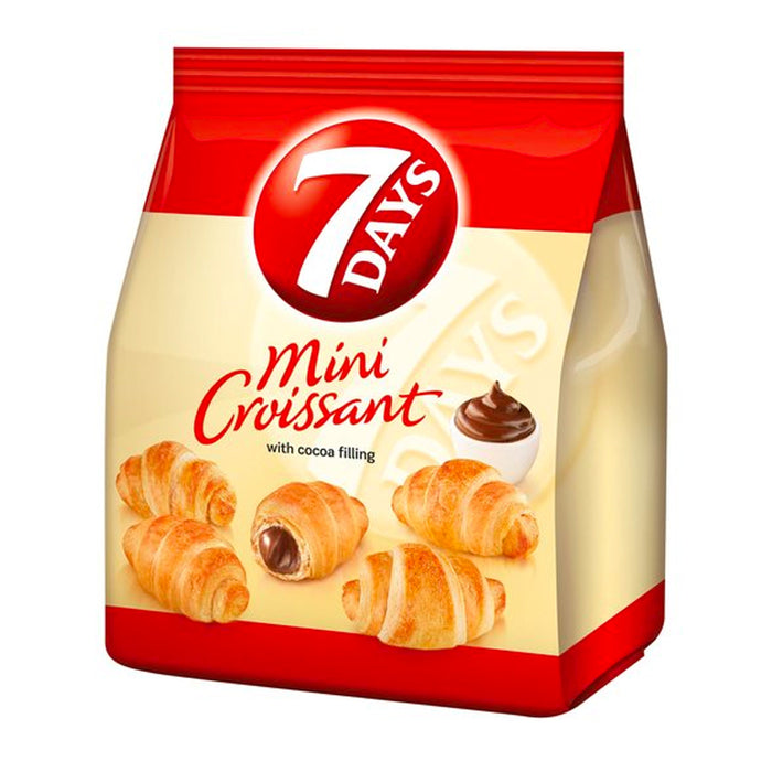 7 DAYS MINI CROISSANTS WITH COCOA FILLING 185G