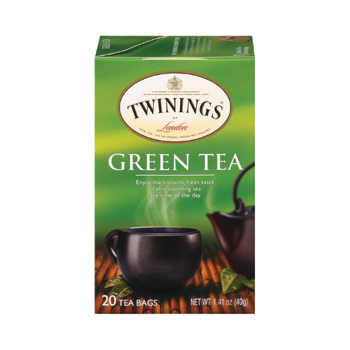 TWININGS LONDON GREEN TEA 20 BAGS