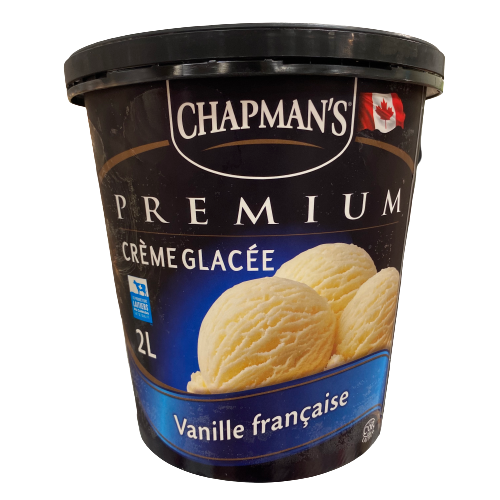 CHAPMAN'S PREMIUM FRENCH VANILLA ICE CREAM 2L