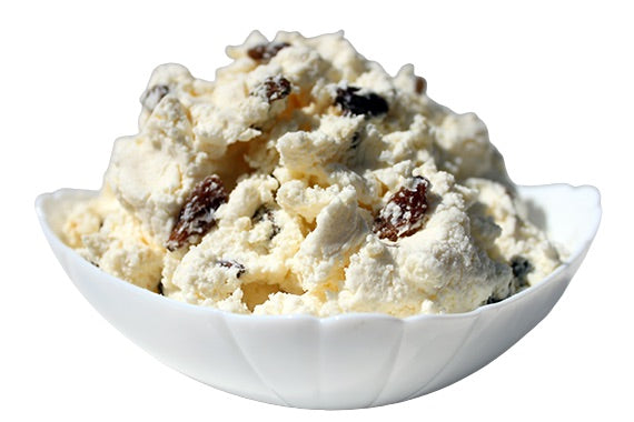 SWEET COTTAGE CHEESE WITH RAISIN SOLD BY WEIGHT (6143)