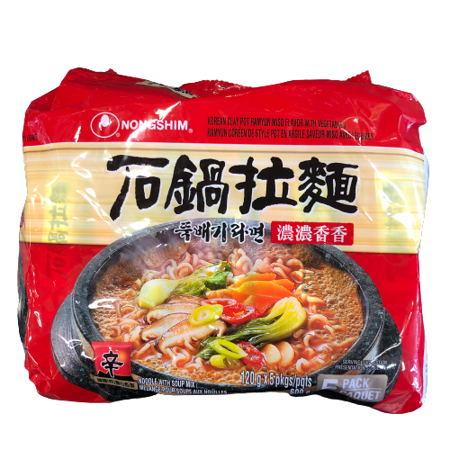 NONGSHIM RAMYUN WITH VEGETABLES 600G