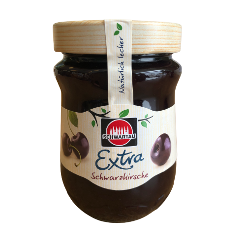 SCHWARTAU EXTRA CHERRY JAM 340G