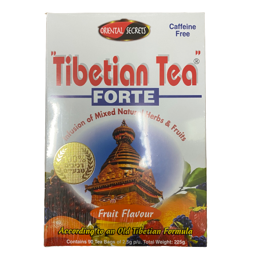 ORIENTAL SECRETS CAFFEINE FREE TIBETIAN TEA FUIT FLAVOUR 225G