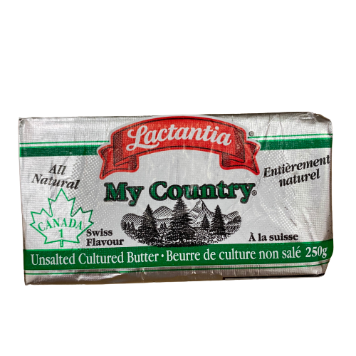 LACTANTIA MY COUNTRY UNSALTED BUTTER 250G