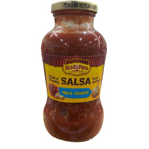 OLD EL PASO THICK AND CHUNKY SALSA MILD 650ML