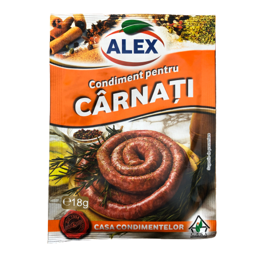 ALEX GRILL SPICES FOR SAUSAGES 18G